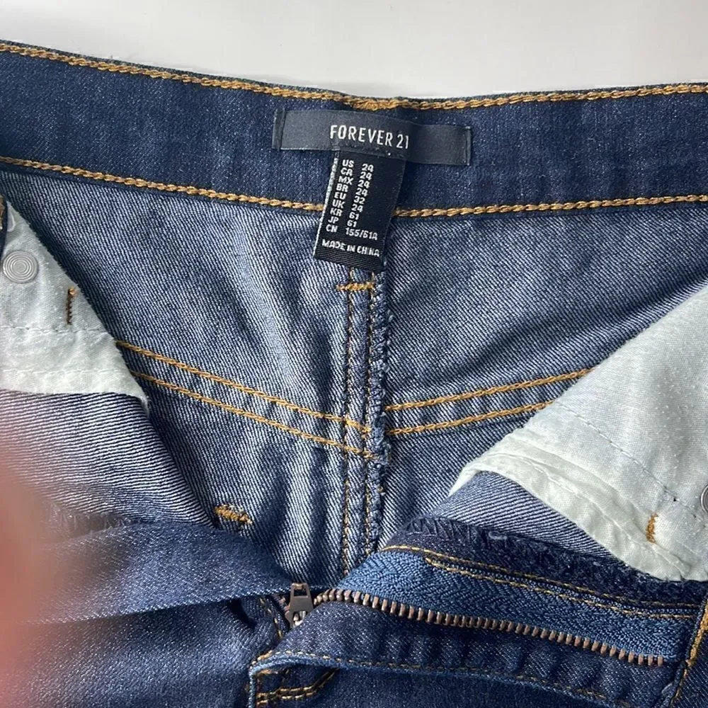 Forever 21 Jean shorts.  Size 24.
